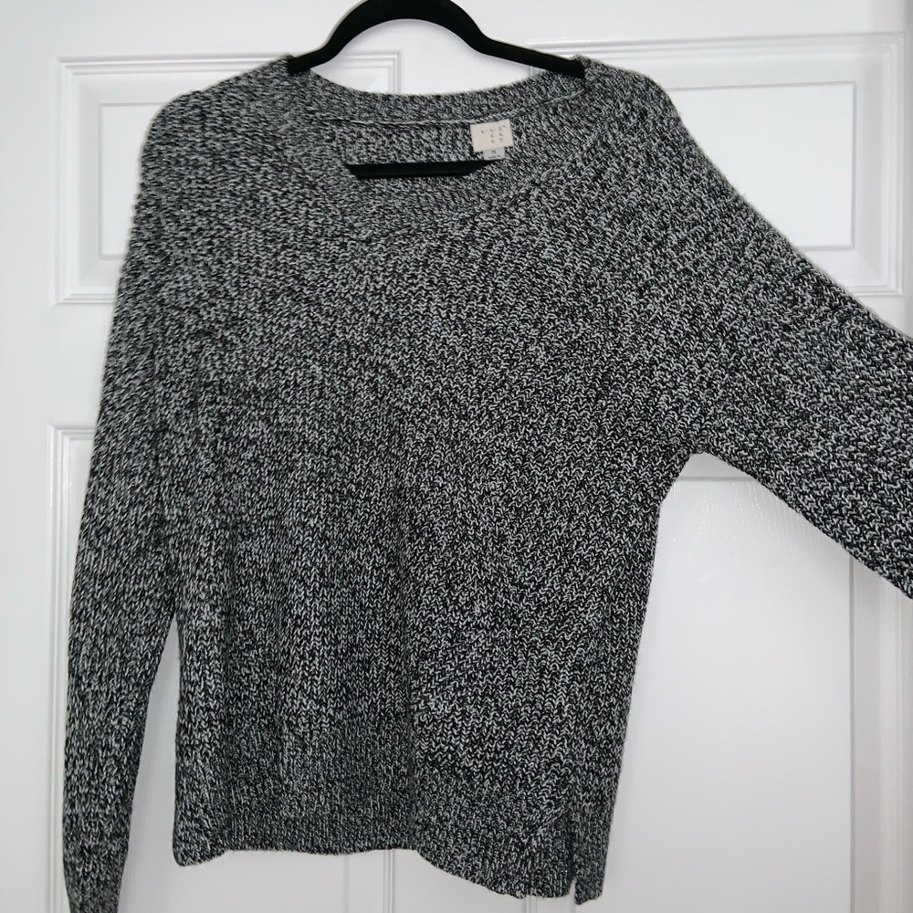 Black and White Sweater